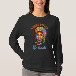 T-shirt Jeune Ed Black & Jolie fille magique Strong Africa