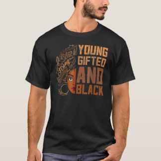 T-shirt Jeune éd et Mois de l'histoire des Noirs Mélanine 
