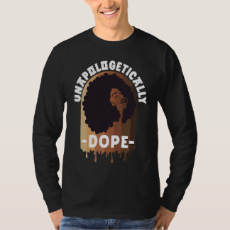 T-shirt Jeune édité et noir Histoire noire Histoire Noir V