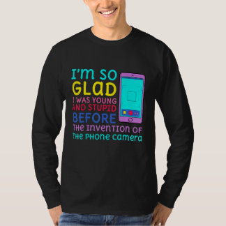 T-shirt Jeune Et Stupide Avant L'Invention Du Téléphone