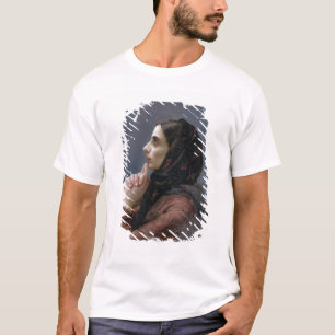 T-shirt Jeune femme à la prière, 1879 (huile sur la toil