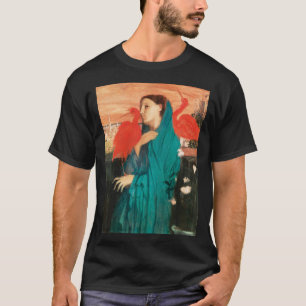 T-shirt Jeune femme avec Ibis Fine Art par Edgar Degas