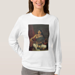 T-shirt Jeune femme avec un Veena