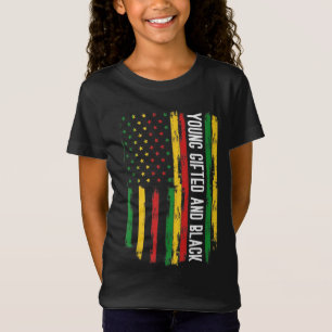 T-Shirt Jeune Fierté Cadeau Et Noir Américain Historique N