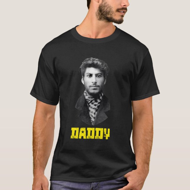 T-shirt Jeune Joseph Stalin Daddy Daddy Drôle Ussr sociali (Devant)