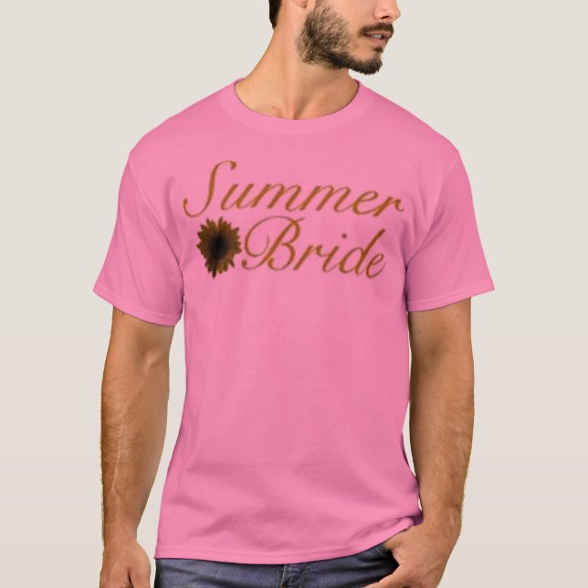 T-shirt Jeune mariée 07 d'été (Devant)
