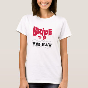 T-shirt Jeune mariée à être baie d'aubépine de Yee