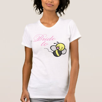 T-shirt Jeune mariée à l'abeille