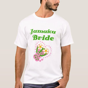 T-shirt Jeune mariée de la Jamaïque