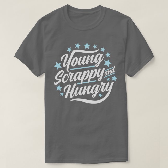 T-shirt Jeune merdique et affamé (Design devant)