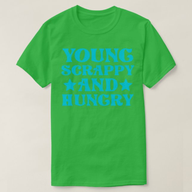 T-shirt Jeune merdique et affamé 1 (Design devant)