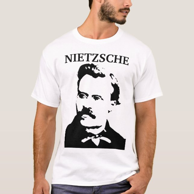 T-shirt Jeune monochrome de Nietzsche (Devant)