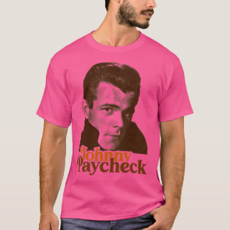 T-shirt Jeune Paycheck Country Outlaw Hommage