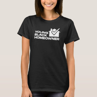 T-shirt Jeune propriétaire noir fête de pendaison de créma