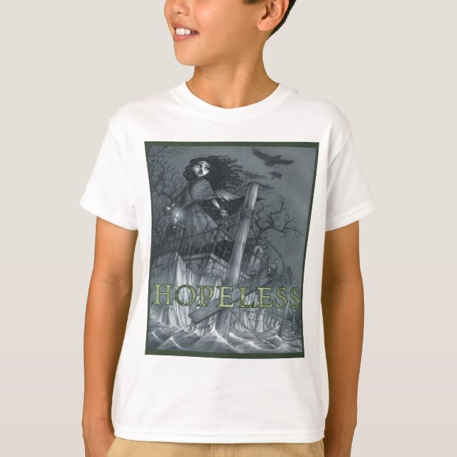 T-shirt Jeune Salamandra "désespéré" (Devant)