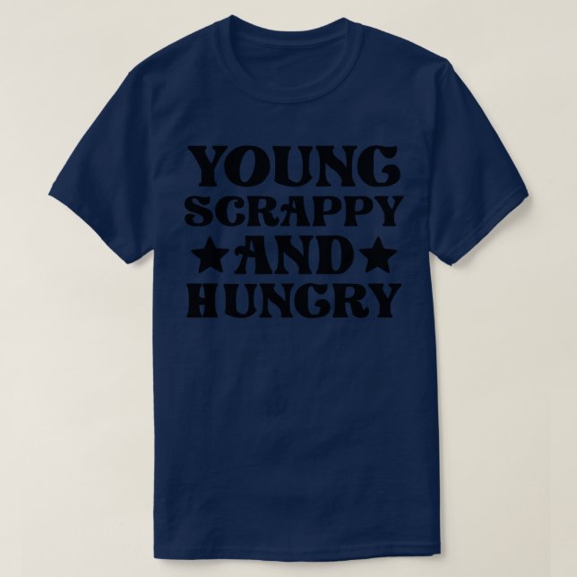 T-shirt Jeune sale affamée (Design devant)