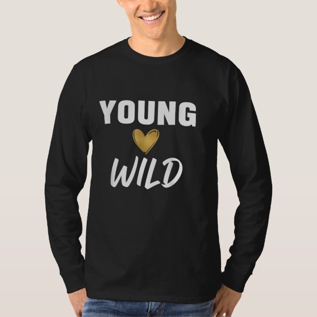 T-SHIRT JEUNE SAUVAGE (Devant)