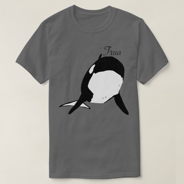 T-shirt jeune TRUA l'orque (Design devant)