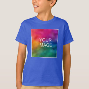 T-shirt Jeunes Enfants Garçons Impression Devant Manches C