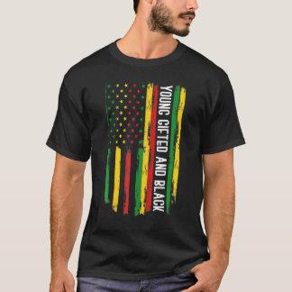 T-shirt Jeunes et histoire des Noirs Afro fierté africaine