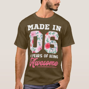 T-shirt Jeunes Filles De 16 Ans Ados Garçons Pour 16e Anni