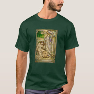 T-shirt Jeunes Filles Musiciennes Art Nouveau Illustration