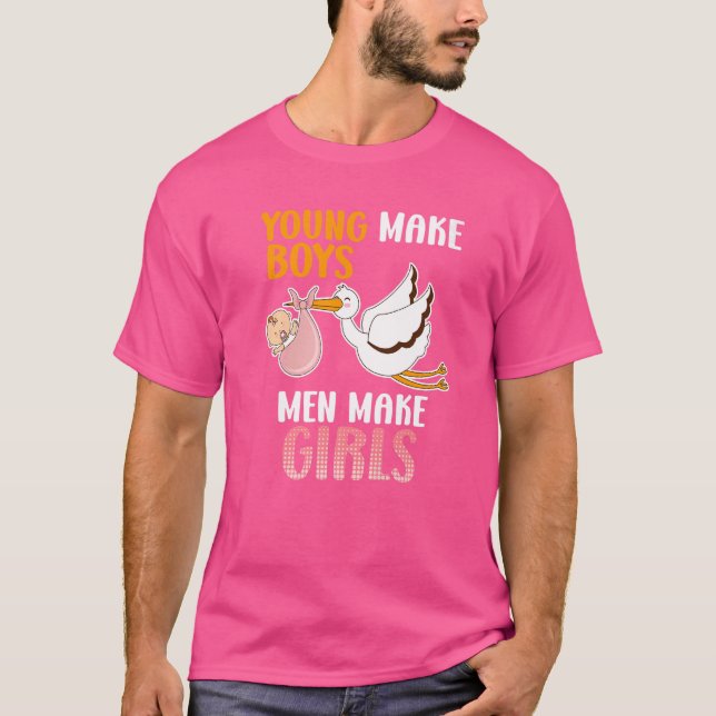 T-shirt Jeunes Font Des Jeunes Hommes Font Des Filles Fill (Devant)