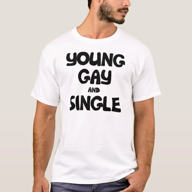 T-shirt Jeunes gai et simple (Devant)