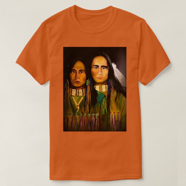 T-shirt Jeunes guerriers longs (Design devant)