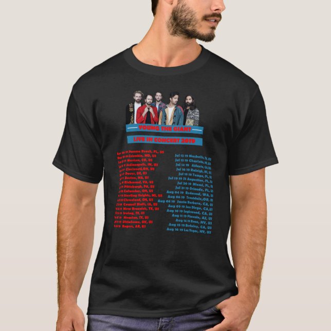 T-SHIRT JEUNES LA VISITE GÉANTE 2019 (Devant)