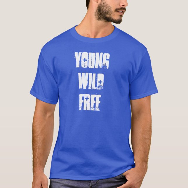 T-SHIRT JEUNES SAUVAGE ET LIBRE (Devant)