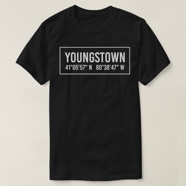 T-shirt JEUNES STOWN OH OHIO Funny Coordonnées de la ville (Design devant)