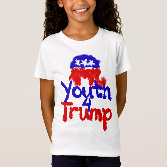 T-Shirt Jeunesse 4 Trump (Devant)