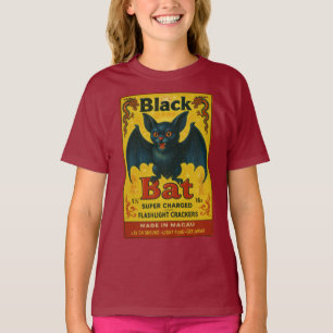 T-shirt jeunesse Black Bat Retro Firecracker