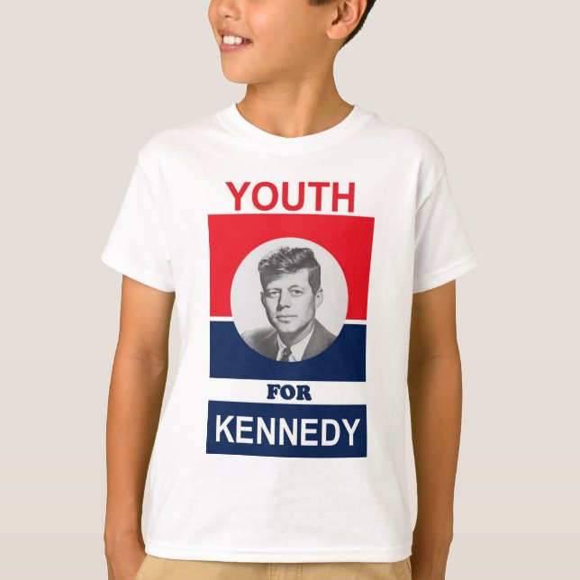 T-shirt Jeunesse pour JFK (Devant)