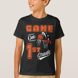 T-shirt Jeux Amusants Sur Le Basket De Première Année Prem