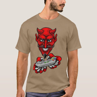 T-shirt Jeux avec l'ami du diable