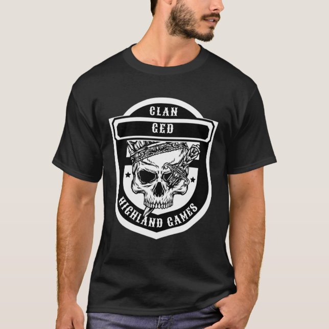 T-shirt Jeux Clan écossais de Ged (Devant)