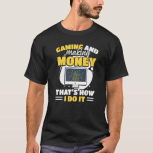 T-shirt Jeux Crypto Blockchain Investor Jeu