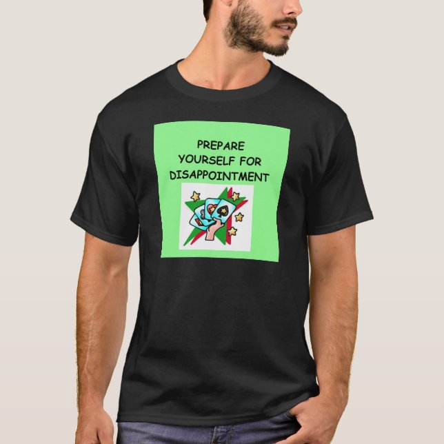 T-shirt jeux de carte (Devant)