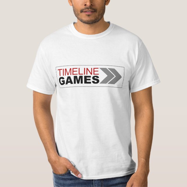 T-shirt Jeux de chronologie (Devant)