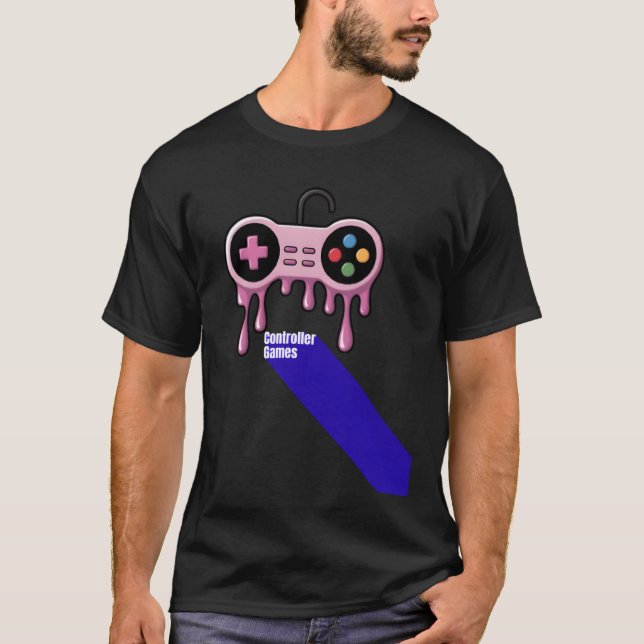 T-shirt Jeux de contrôleur ami (Devant)