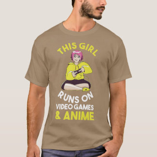 T-shirt Jeux de jeu Gamer Anime Premium 