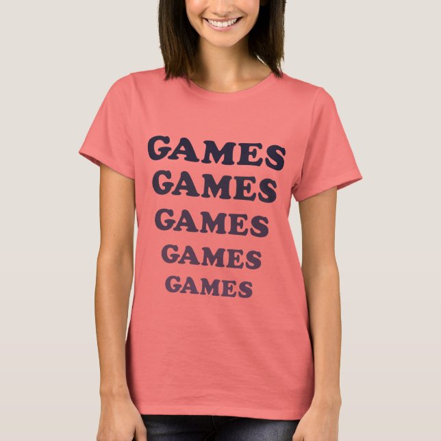 T-shirt Jeux de Jeux (Devant)