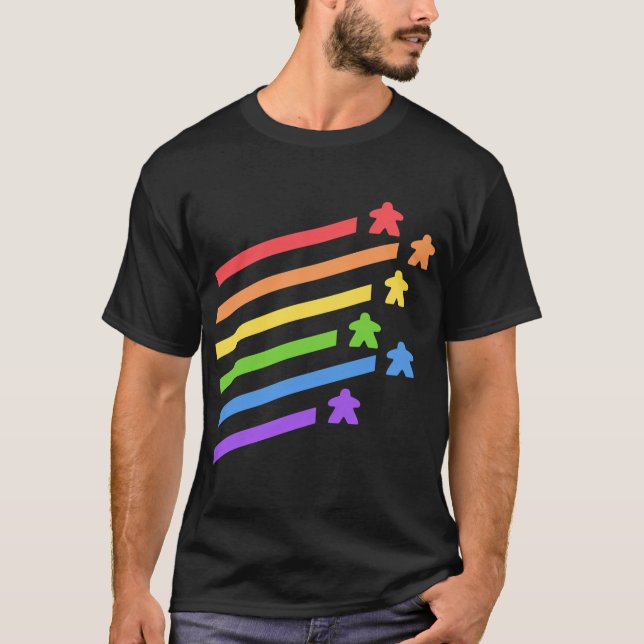 T-shirt Jeux de la commission des membres Rainbow (Devant)