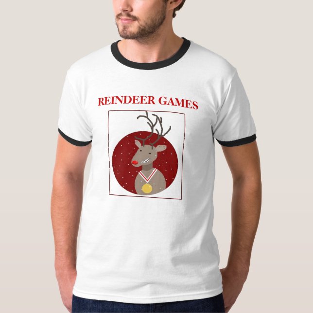 T-shirt Jeux de renne (Devant)
