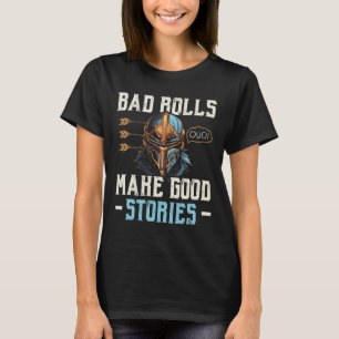 T-shirt Jeux de rôle Rpg Jouer D20 Jeux de société drôles