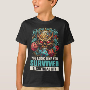 T-shirt Jeux de rôle Rpg Jouer D20 Jeux de société drôles