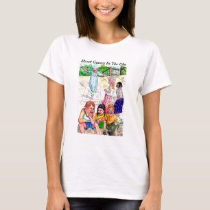 T-shirt Jeux de rue dans la ville - houblon écossais