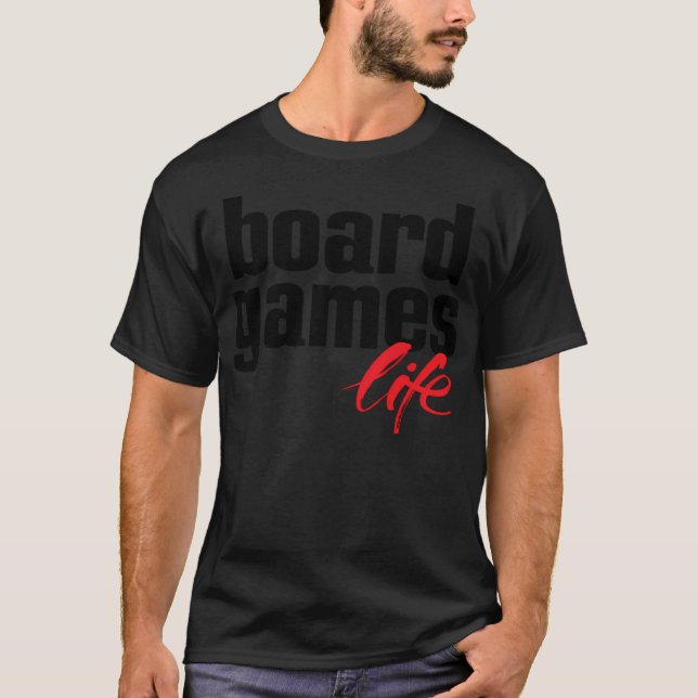 T-shirt Jeux de société (Devant)